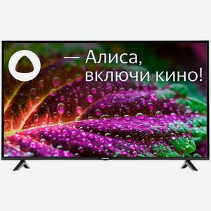 55  Телевизор StarWind SW-LED55UB401, 4K Ultra HD, черный, СМАРТ ТВ, Яндекс.ТВ