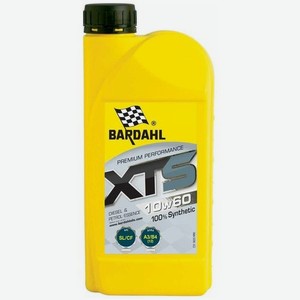 Моторное масло BARDAHL XTS, 10W-60, 1л, синтетическое [36251]