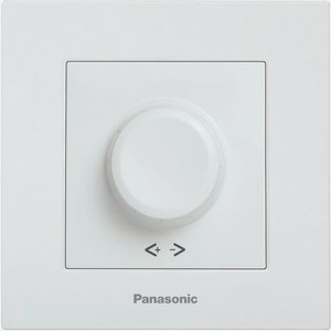 Диммер Panasonic Karre Plus установка скрытая, управление механическое, IP20, белый [wktc05242wh-ru]
