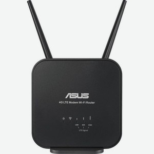Wi-Fi роутер ASUS 4G-N12, N300, черный