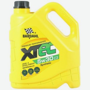 Моторное масло BARDAHL XTEC, 5W-30, 4л, синтетическое [36302]