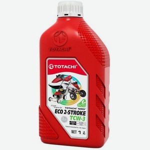 Моторное масло TOTACHI Niro Eco 2-Stroke Tc-W3, 1л, минеральное [1c201]