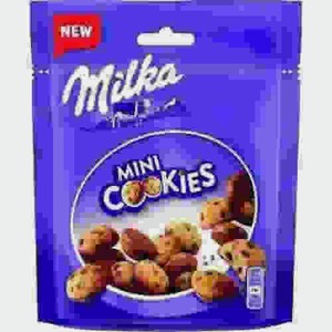 Печенье Milka Mini Cookies Кусочки Шоколада 100г