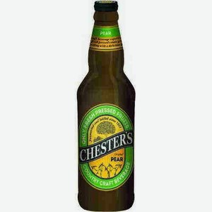 Пивной Напиток Chesters Грушевый Сладкий 5,0% 0,45л Стекло