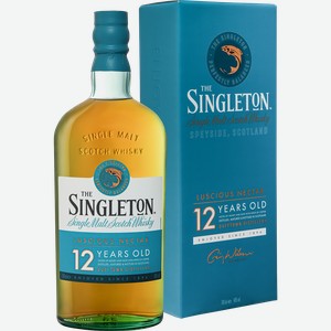 Виски The Singleton Single Malt Scotch Whisky 12 y.o. (gift box) 40% 0.7 л.