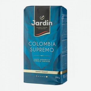 Кофе JARDIN COLOMBIA SUPREMO прем/c жареный молотый 250г