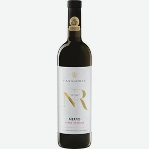 Вино Мерло Фанагории, Номерной резерв сухое красное, 0,75л