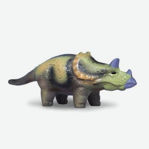 Игрушка-сквиш Maxitoys Антистресс-Динозавр. Трицератопс 23 см