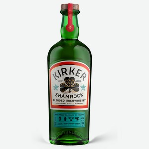 Виски Kirker Shamrock Blended, 0.7л Великобритания