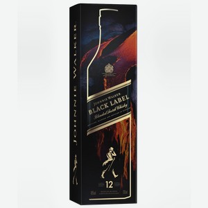 Виски Johnnie Walker Black Label в подарочной упаковке, 0.7л Великобритания