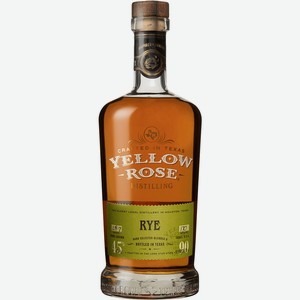 Виски Yellow rose rye, 0.7л США