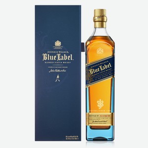 Виски Johnnie Walker Blue Label в подарочной упаковке, 0.7л Великобритания