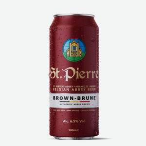 Пиво St. Pierre Brune, 0.5л Бельгия