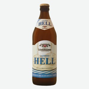Пиво Schnitzlbaumer Lagerbier Hell, 0.5л Германия