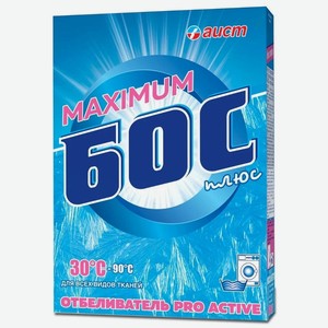 Отбеливатель-пятновыводитель Бос Maximum плюс, 600г Россия