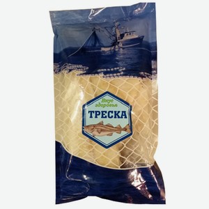Треска филе без кожи Вкус Здоровья замороженная 1 кг Россия