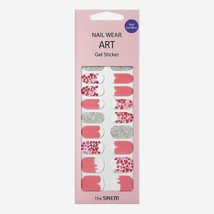 Наклейки для ногтей Nail Wear Art Gel Sticker 24шт: No 07