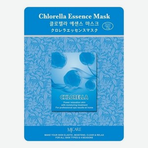 Маска тканевая Хлорелла MJ Care Chlorella Essence Mask 23г