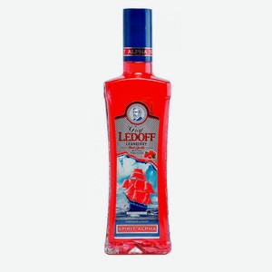 Настойка Graf Ledoff горькая с ароматом клюквы Россия, 0,5 л