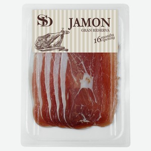 Хамон из свинины «Сытный Дом» Мраморный сыровяленый нарезка, 70 г