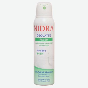Дезодорант спрей Nidra освежающий с молочными протеинами, 150 мл