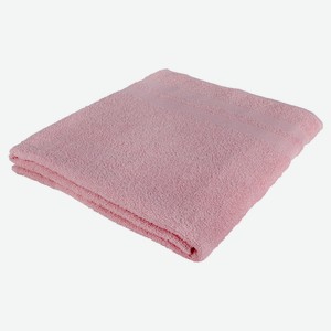 Полотенце «Каждый день» розовое, 100х150 см