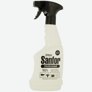 Средство санитарно-гигиеническое Sanfor спрей ультра белый 500мл