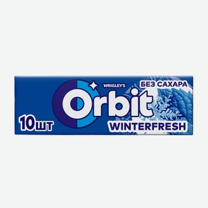 Orbit Winterfresh жевательная резинка без сахара, 13,6г