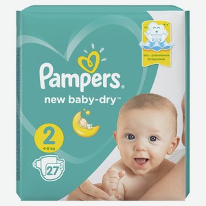 Подгузники Pampers New Baby Mini 4-8кг 27шт