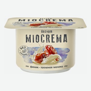 Йогурт Miocrema финики-топленое молоко 2,5% БЗМЖ 125 г