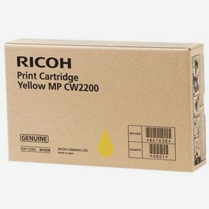 Картридж струйный Ricoh MP CW2200 (841638) желтый