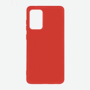 Чехол силиконовый Alwio для Samsung Galaxy A12 soft touch красный