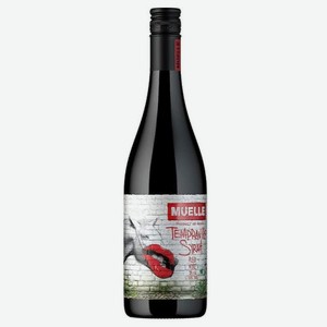 Вино Muelle Tempranillo Syrah красное сухое Испания, 0,75 л