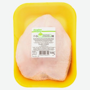 Грудка цыпленка-бройлера «Каждый день», 1 упаковка ~ 1,2 кг