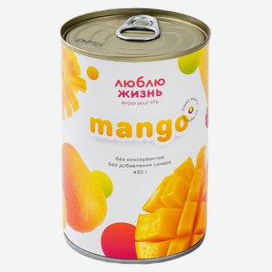 Пюре из манго «Люблю жизнь», 430 г