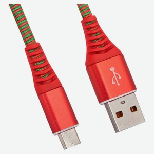 USB кабель Liberty Project MicroUSB Носки красный