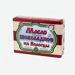 Масло сливочное «Из Вологды» Шоколадное 62%, 180 г