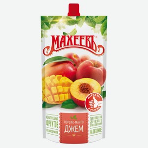 Джем «МАХЕЕВЪ» Персик-манго, 300 г