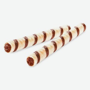 Вафельные трубочки «Яшкино» Лесной орех с шоколадно-ореховой начинкой, вес