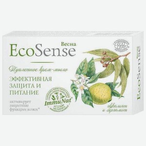 Крем-мыло Весна EcoSense Эвкалипт и Бергамот, 90 г