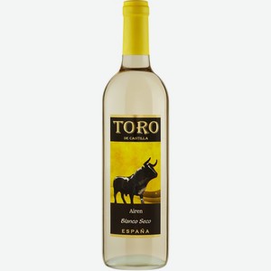 Вино  Торо де Кастилья  Айрен Сухое, 750 мл, Белое, Сухое
