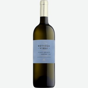 Вино  Боттега Винай  Пино Гриджио, 2020, 2020, 750 мл, Белое, Сухое