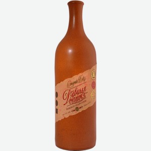 Вино Старый Баку  Девичья Башня  Красное, в керамической бутылке, 750 мл, Красное, Полусухое