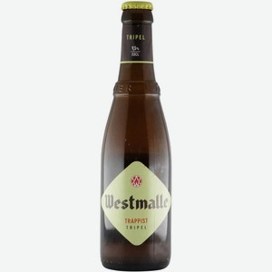 Пиво Вестмалле,  Траппист  Трипель, 330 мл, Светлое, Фильтрованное