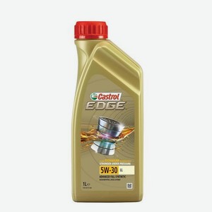 Моторное масло CASTROL EDGE LL, 5W-30, 1л, синтетическое [15667c]
