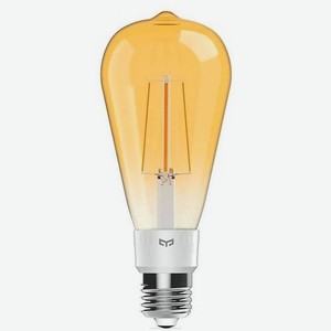 Умная лампа YEELIGHT Smart LED Filament Bulb ST64 E27 белая 0Вт 500lm Wi-Fi (1шт) [yldp23yl]