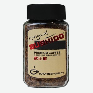 Кофе растворимый Бушидо Оригинал Хасо Гумлиген с/б, 50 г