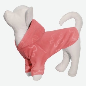 Yami-Yami одежда толстовка для собаки из флиса с принтом  Пазлы , розовая (XL)