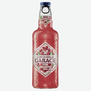 Пиво Seth and Riley s Garage Hard Lingonberry Бутылка 0,4л