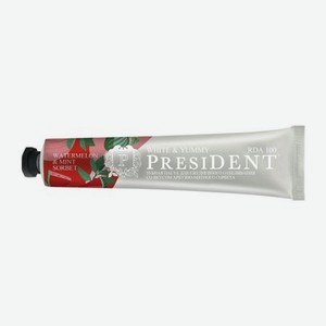 Зубная паста White&Yummy by President Арбузно-мятный сорбет 75 г